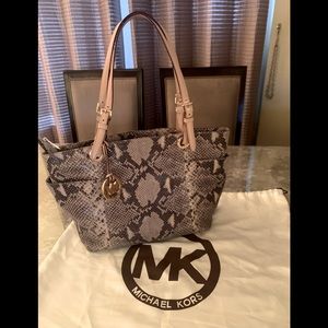 Michael Kors Snakeskin tote